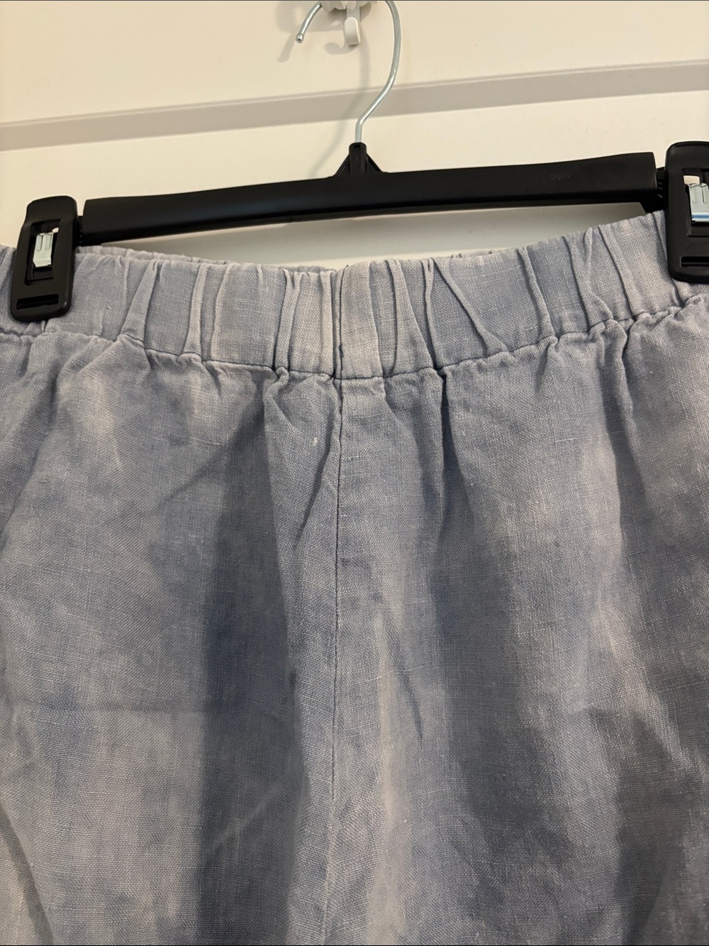 notPERFECTLINEN Light Blue Wide Leg Linen Pants - Picture 5 of 5
